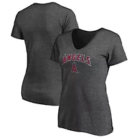 MLB ed Los Angeles Angels Team Logo Lockup V-Neck T-Shirt