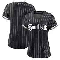 Chicago White Sox MLB Nike Black/Anthracite City Connect Replica Jersey