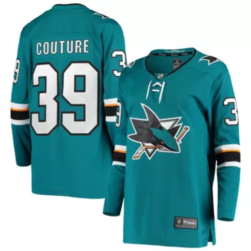 NHL Fanatics Logan Couture San Jose Sharks Breakaway Home Player Jersey