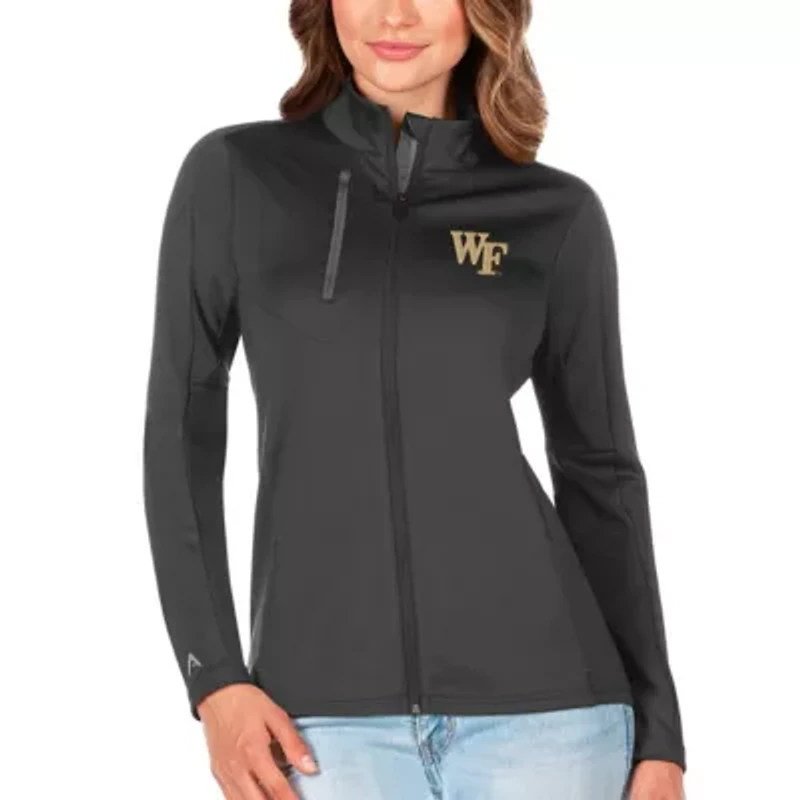 NCAA Graphite/Silver Wake Forest Demon Deacons Generation Full-Zip Jacket