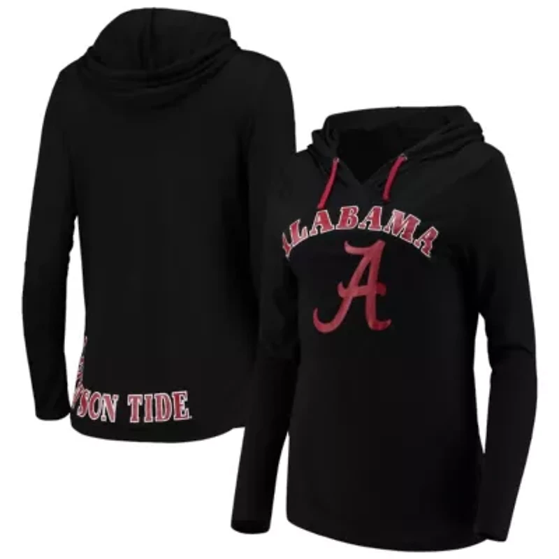 Alabama Crimson Tide NCAA My Lover Lightweight Hooded Long Sleeve T-Shirt