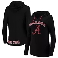 Alabama Crimson Tide NCAA My Lover Lightweight Hooded Long Sleeve T-Shirt