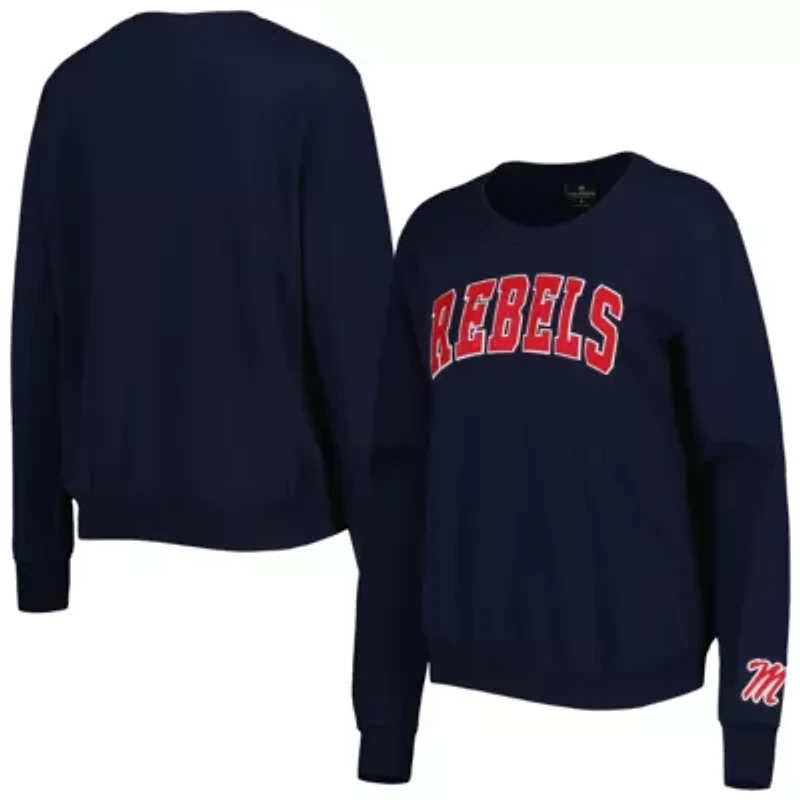 NCAA Ole Miss Rebels Campanile Pullover Sweatshirt