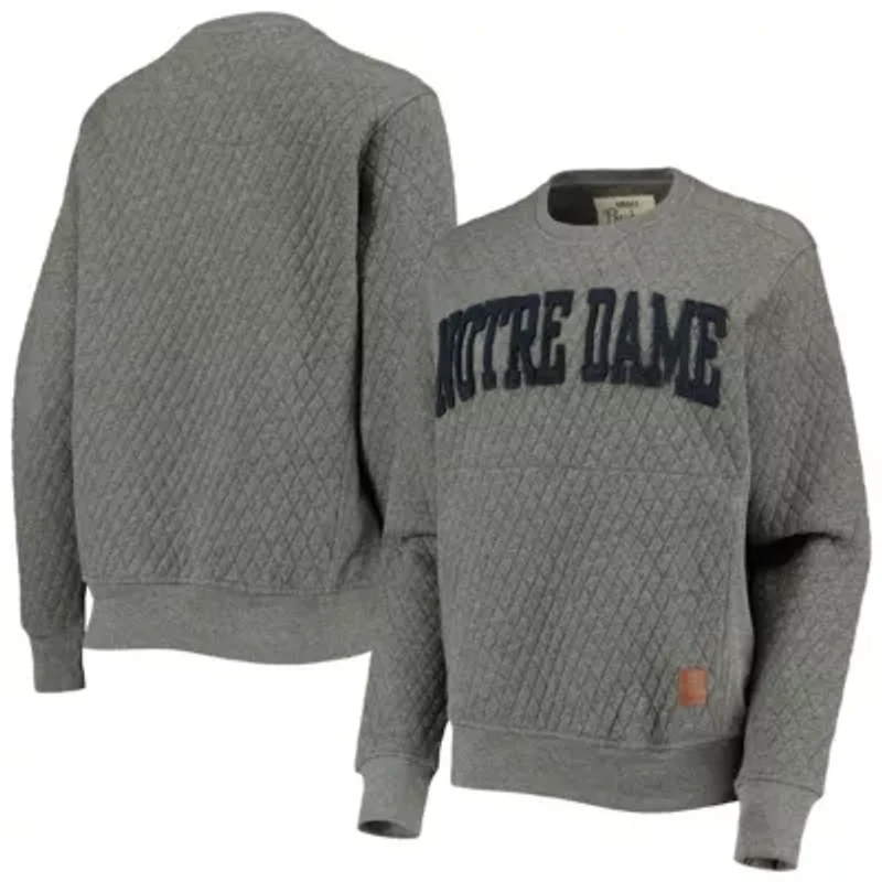 NCAA Notre Dame Fighting Irish Moose Quilted Pullover Sweatshirt