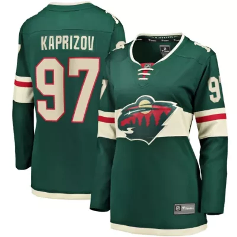 NHL Fanatics Kirill Kaprizov Minnesota Wild Home Breakaway Replica Jersey