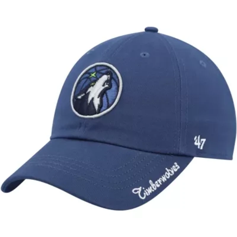 NBA Minnesota Timberwolves Miata Clean Up Logo Adjustable Hat