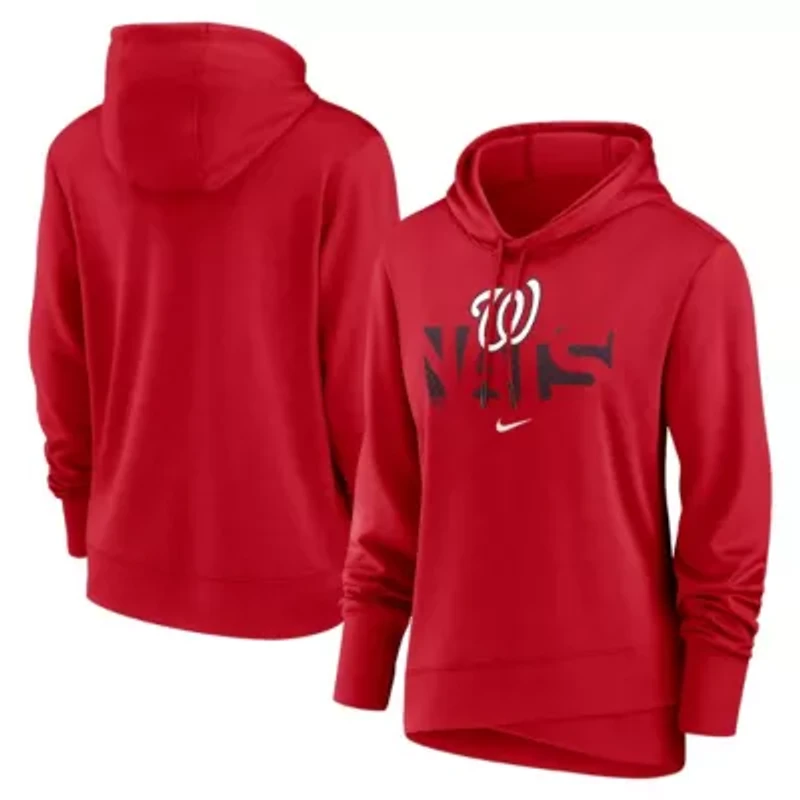 MLB Nike Washington Nationals Diamond Knockout Performance Pullover Hoodie