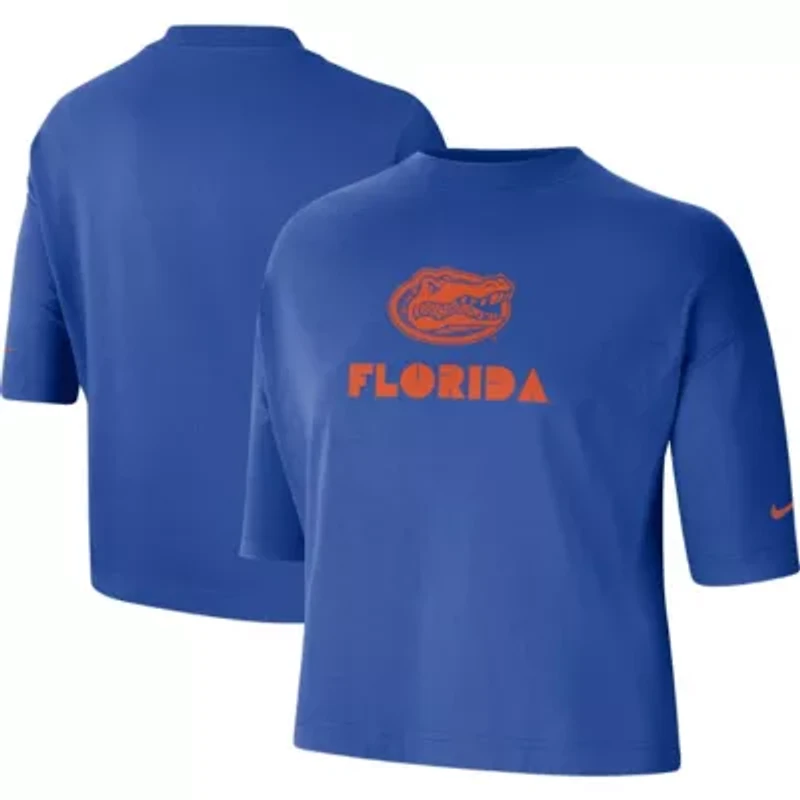 NCAA Nike Florida Gators Crop Performance T-Shirt