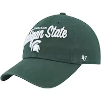 NCAA Michigan State Spartans Phoebe Clean Up Adjustable Hat