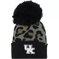 NCAA Hunter Kentucky Wildcats Bagheera Cuffed Knit Hat with Pom