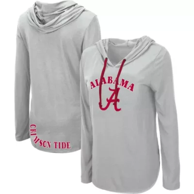 Alabama Crimson Tide NCAA My Lover Lightweight Hooded Long Sleeve T-Shirt