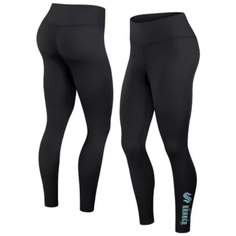 NHL Fanatics Seattle Kraken Wordmark Stacked Leggings