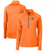 NCAA Illinois Fighting Illini Adapt Eco Knit Stretch Recycled Half-Zip Pullover Top