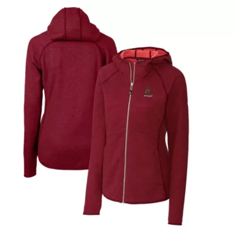 Alabama Crimson Tide NCAA Mainsail Sweater-Knit Full-Zip Hoodie