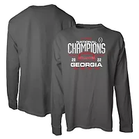 NCAA Georgia Bulldogs Four-Time Football National s Overdye Long Sleeve T-Shirt