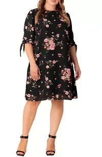 Women's Plus Manhattan Shift Dress