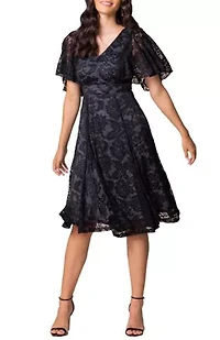 Women's Camille Lace Midi Cocktail Dress