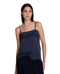 Satin Pullover Cami with Adjustable Straps