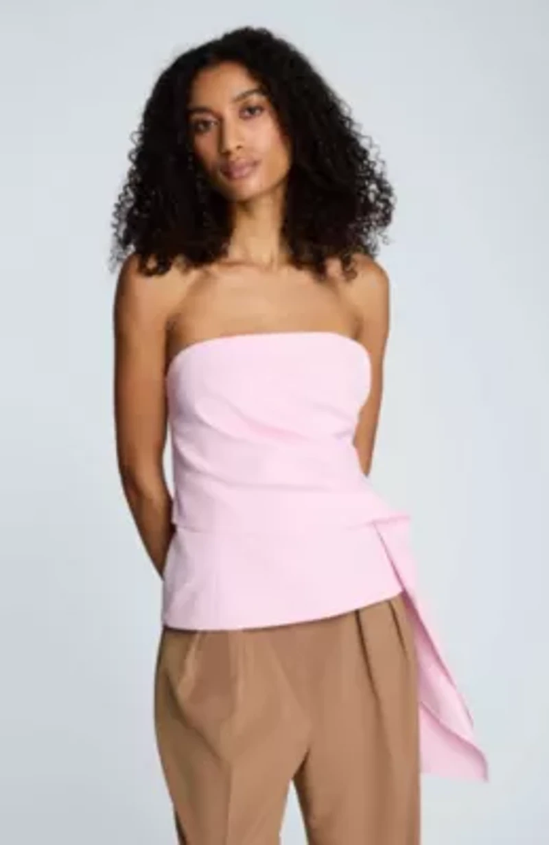 Draped Front Bustier