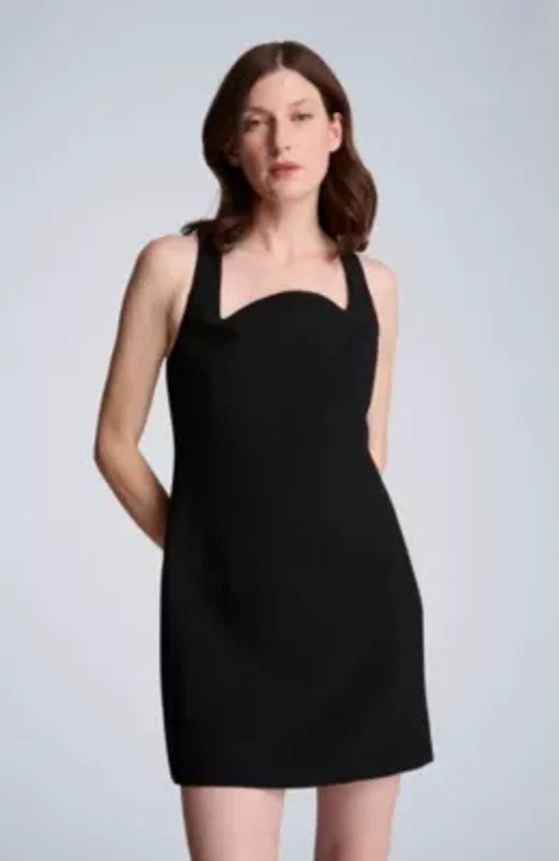 Sculpted Neck Mini Fit and Flare