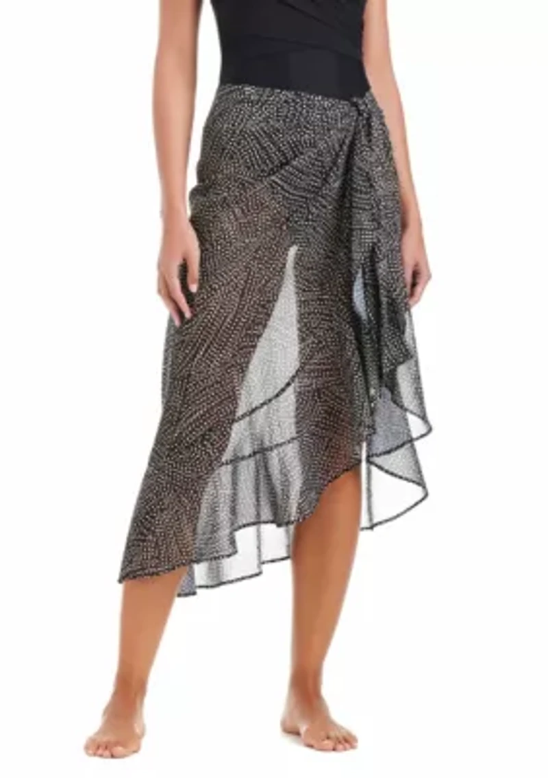 Chiffon Long Ruffle Pareo