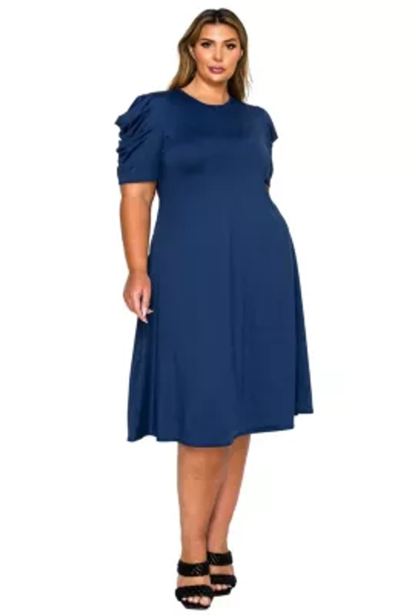 Plus Aleyna Flare Dress