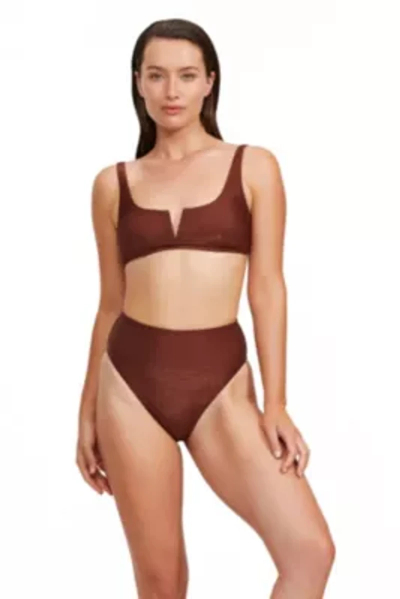 High End V Wire Bikini Top