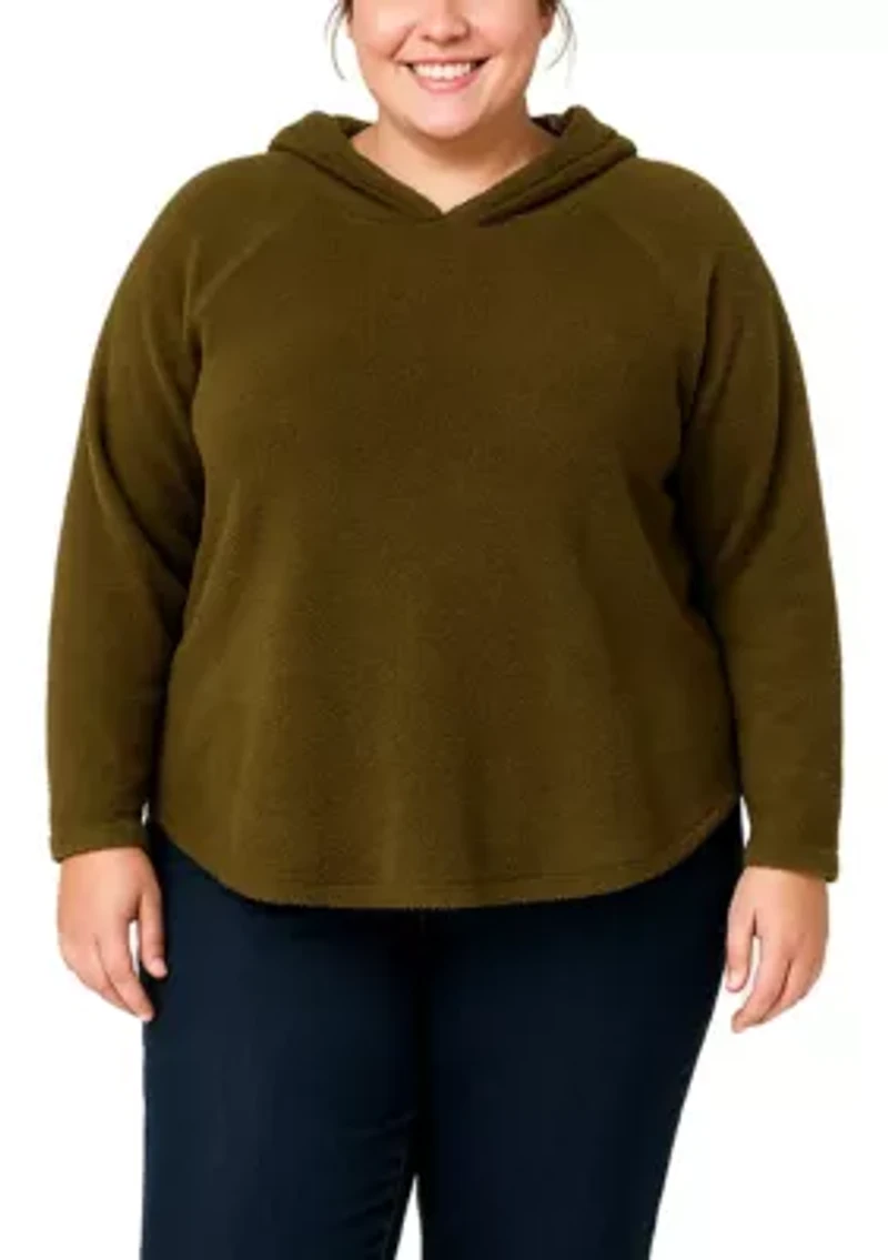 Feather Cozy Rib Hoodie Long Sleeve