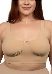 Full Figure Cotton Soft Cup Bra
