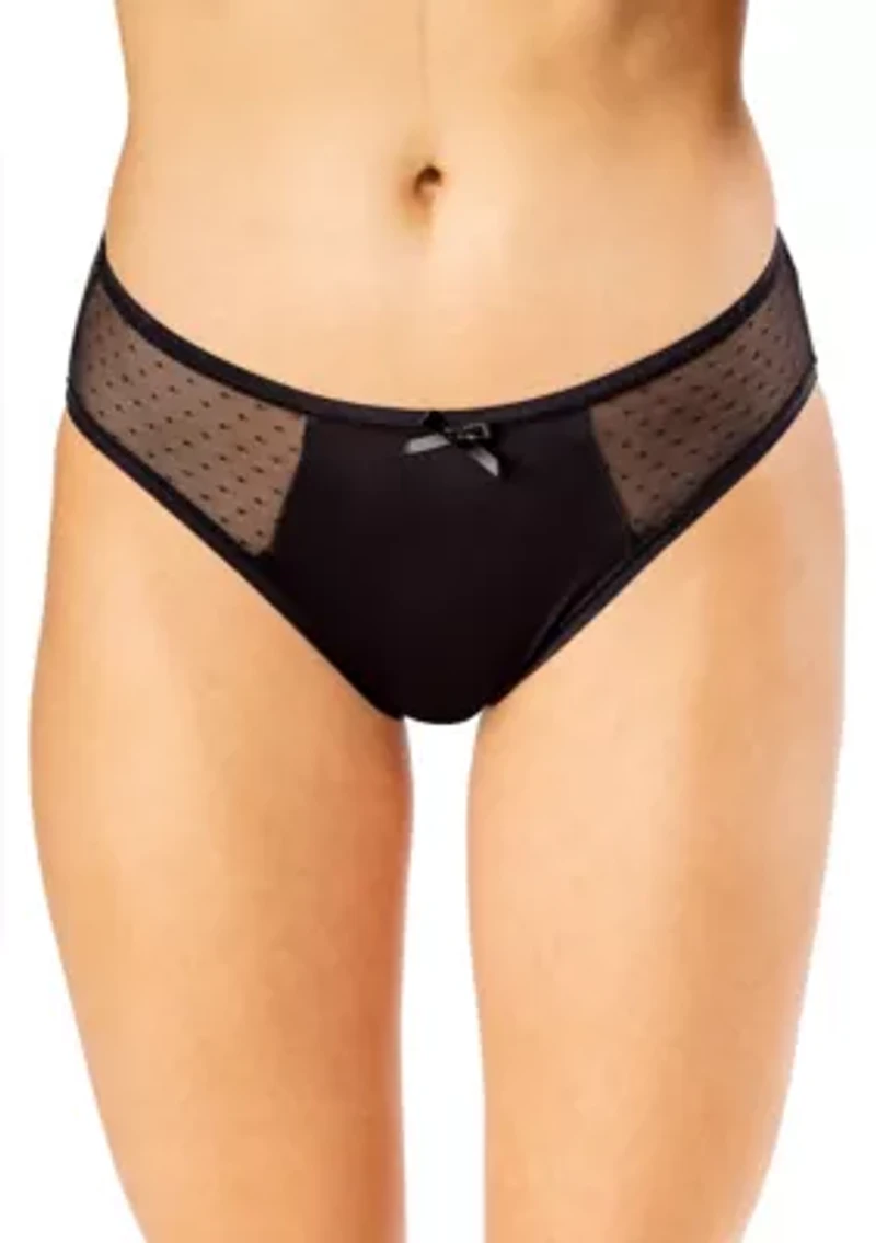 "Silk Magic" + Mesh Bikini Panty