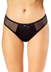 "Silk Magic" + Mesh Bikini Panty