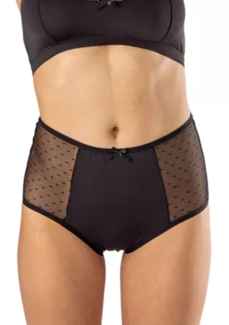 "Silk Magic" + Mesh Full Panty