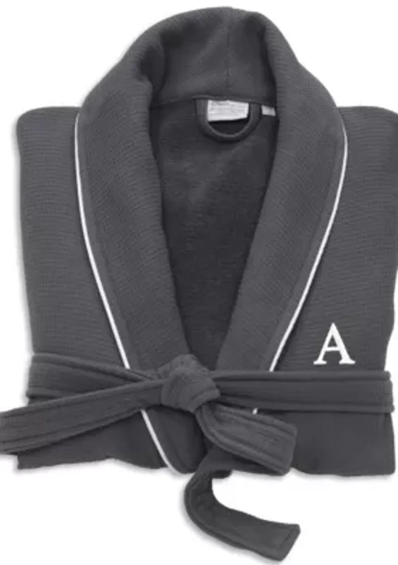 Personalized Unisex Waffle Terry Bathrobe