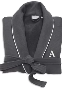 Personalized Unisex Waffle Terry Bathrobe