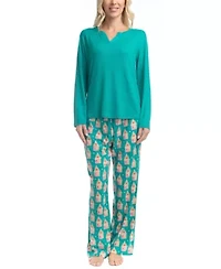 Goodnight Kiss Holiday Pop Up PJ Set