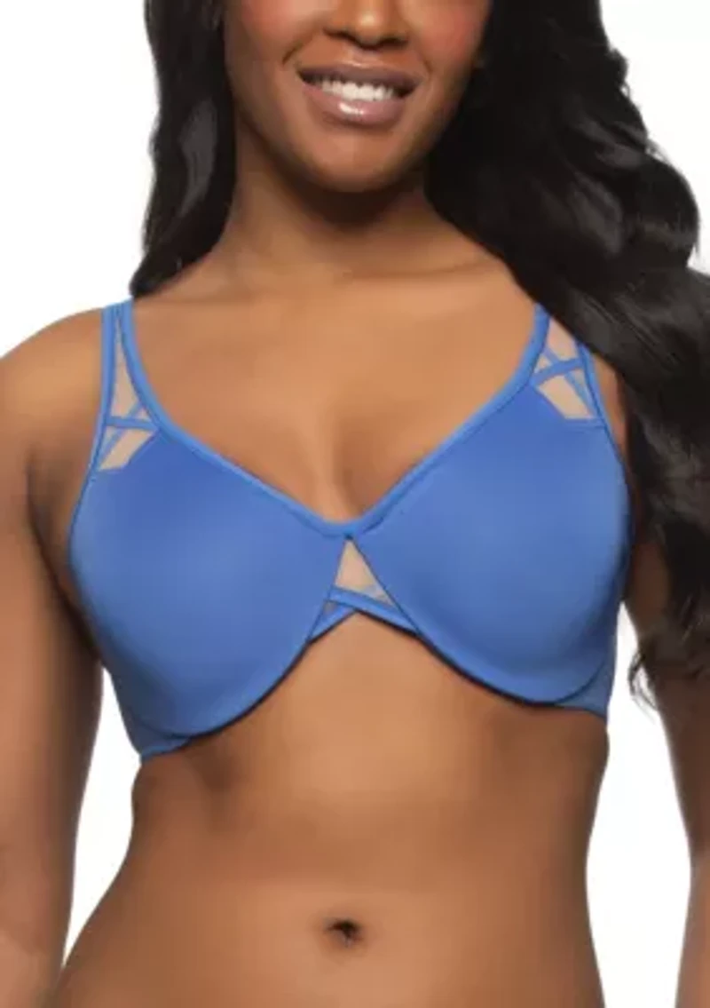 Amaranth Unlined Minimizer Bra