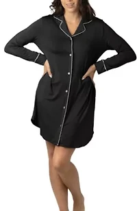 Clea Long Sleeve Sleep Shirt