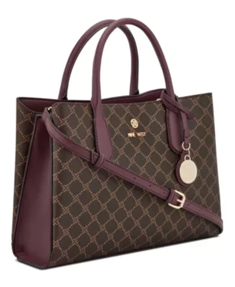 Nine West Kyrie triple compartment satchel
