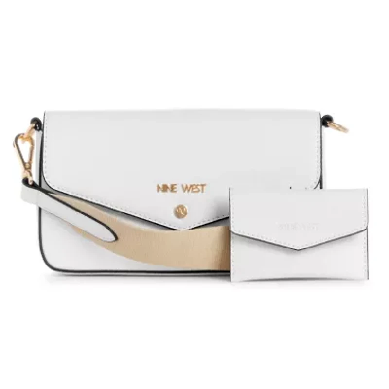 peaches crossbody flap with card case