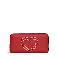 Valentines SS25 Large Zip Around Wallet