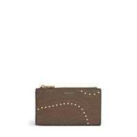 Coin Street - Stud medium Ziptop wallet