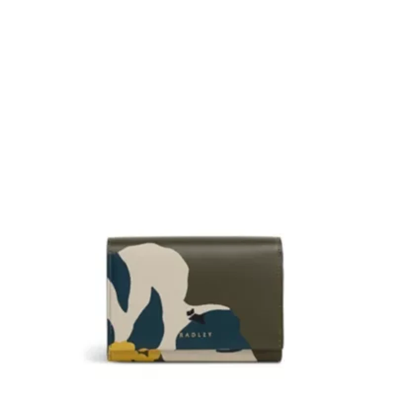 Perfect Poppies Medium Flapover wallet