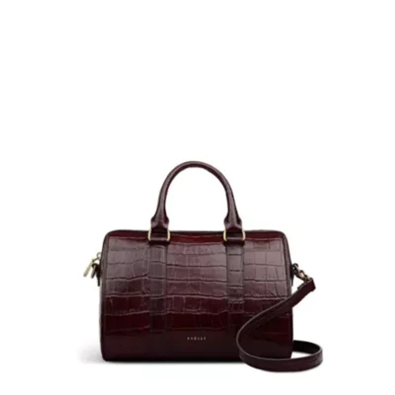 Noble Alley - Faux Croc Medium Ziptop Grab