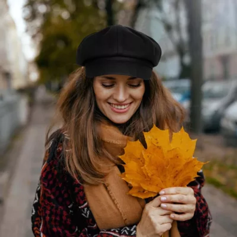 Melton Muse Newsboy Cap