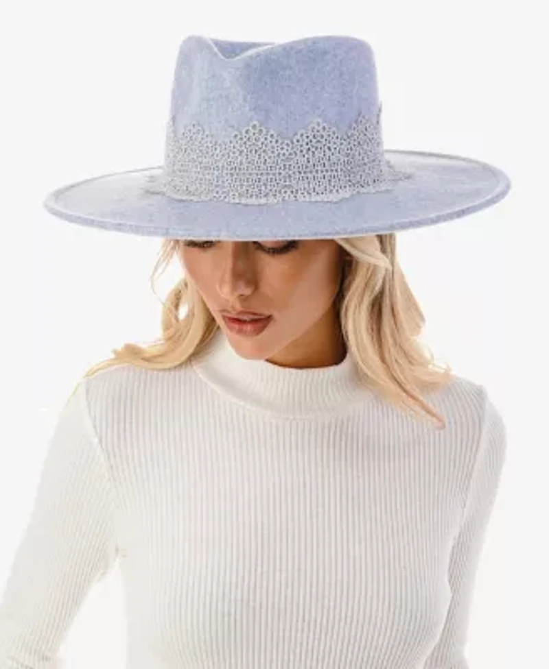 Wool Blend Panama Hat