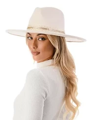 Wool Blend Panama Hat