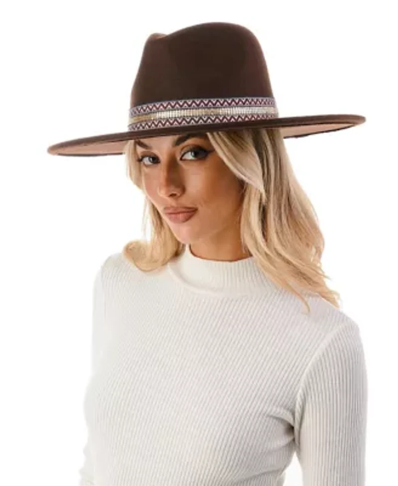 Wool Blend Panama Hat