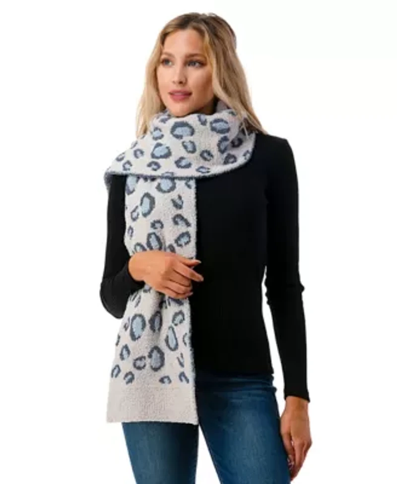 Cozy Leopard Scarf