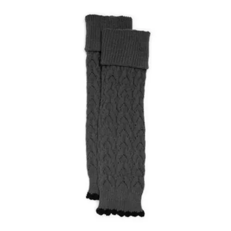 Womens Tall Pointele Leg Warmer