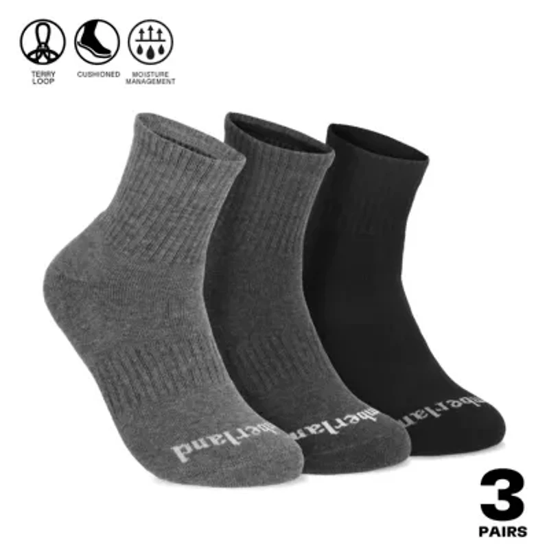 TIMBERLAND 3 PACK BOOTHBAY BOOT SOCK